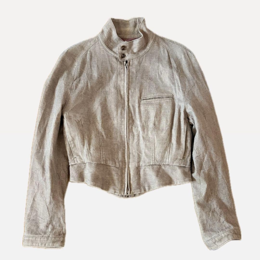 Call cropped blouson jacket