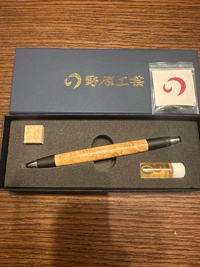 野原工芸 バーズアイメイプル シャーペン 限定品】野原工芸 バーズアイ