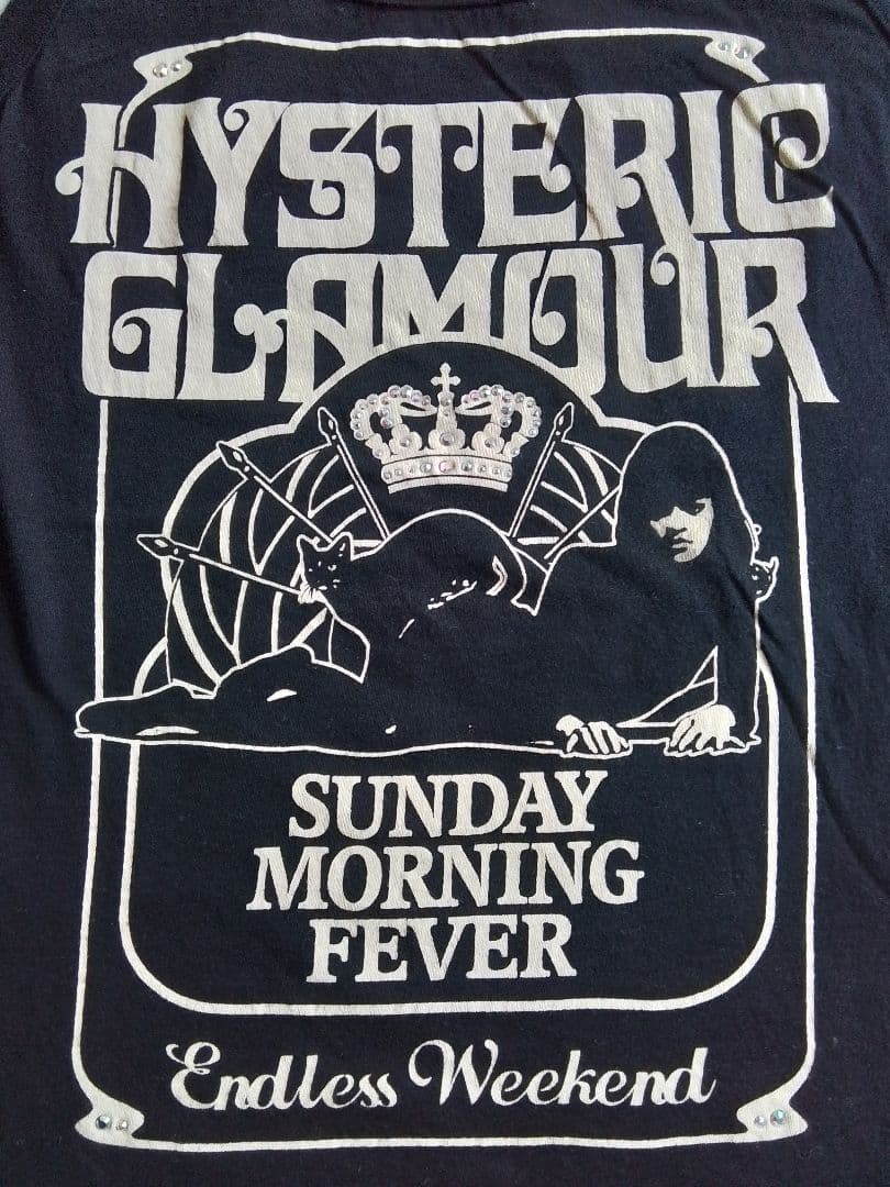 Hysteric Glamour 00s タンクトップ ラインストーン