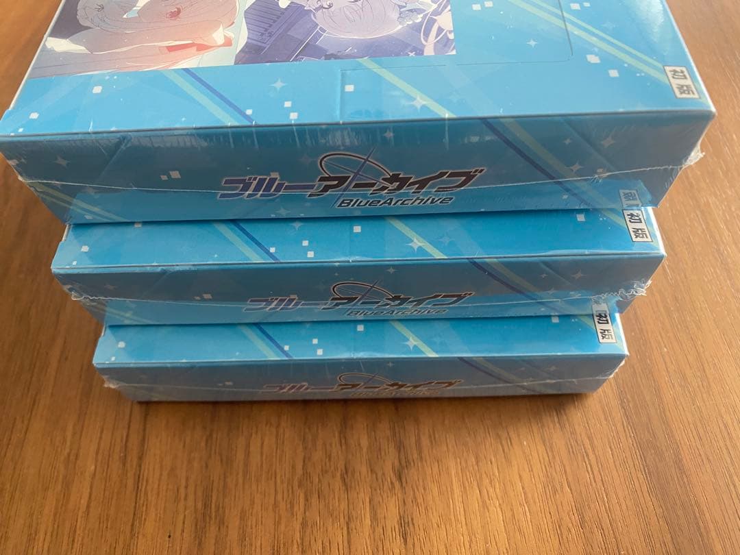 ヴァイスシュヴァルツ　ブルーアーカイブ　BOX シュリンク付き　3箱