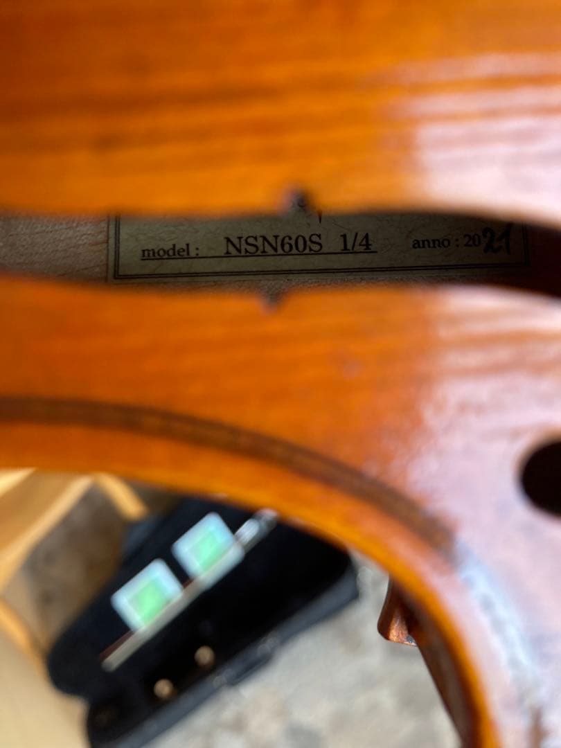 分数バイオリン 1/4 Nicolo Santi NSN60S 2021年製