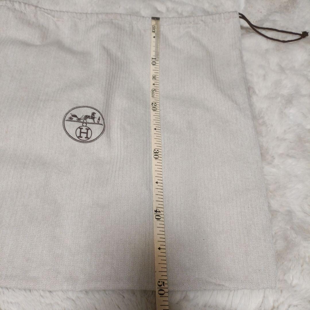 エルメス ヘリンボーン巾着袋 ベージュ - メルカリ