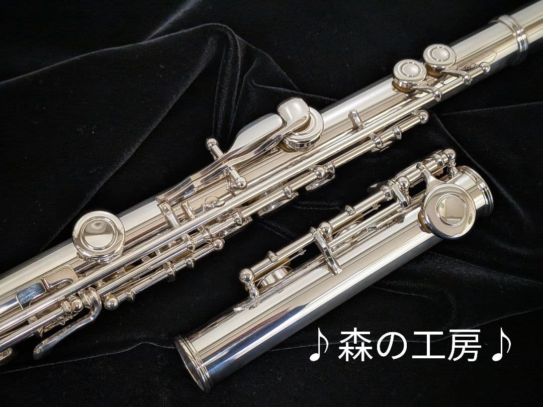 中古フルート専門店‼️部活応援‼️頭部管銀　ヤマハフルート YFL311 Eメカ