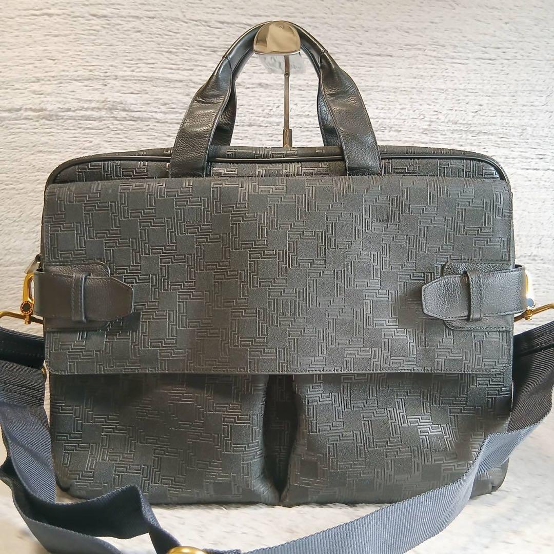dunhill ダンヒル　ビジネスバッグ　ブリーフケース 2way