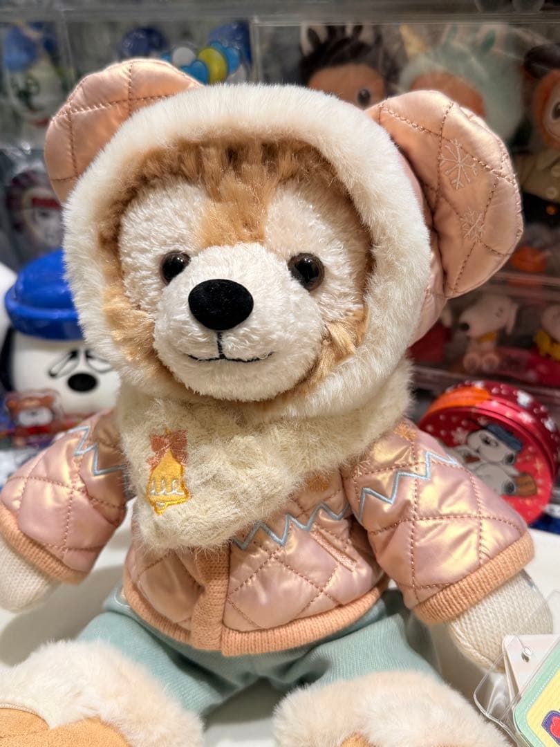 上海ディズニー　スノーマン　ダッフィーぬいぐるみss