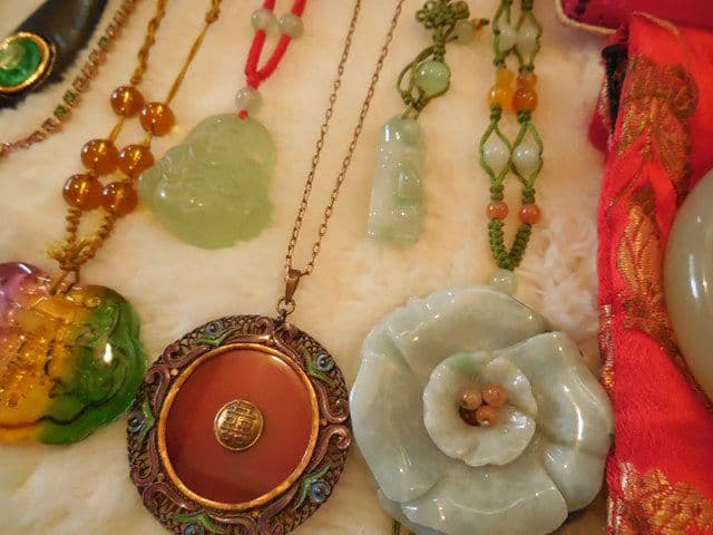 遺品整理 アジアン ジュエリー アクセサリー ネックレス バングル ブローチ