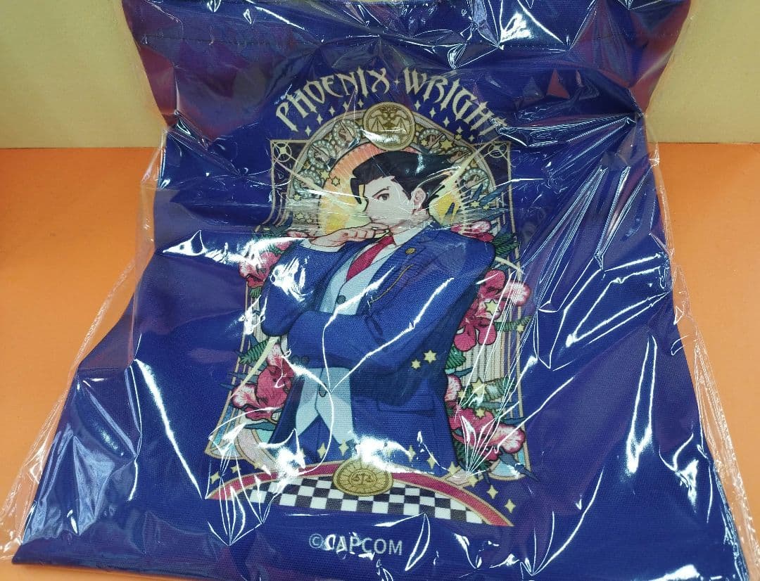 ポップアップ（布カバン、2点）逆転裁判 花卉 中国限定 御剣怜侍 成歩堂