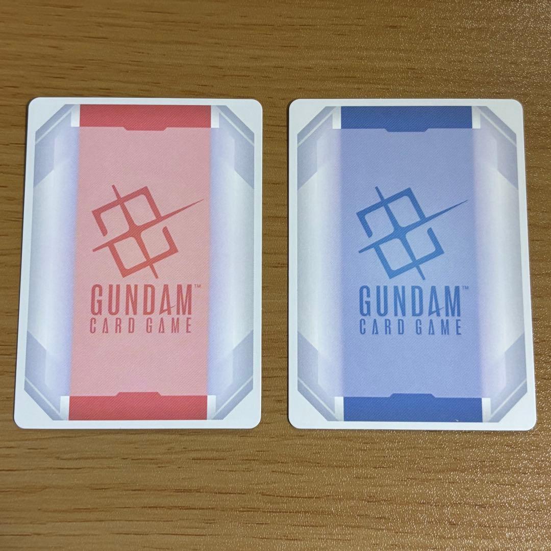 ガンダムカードゲーム GD01-001 LR++ & R-002 C++