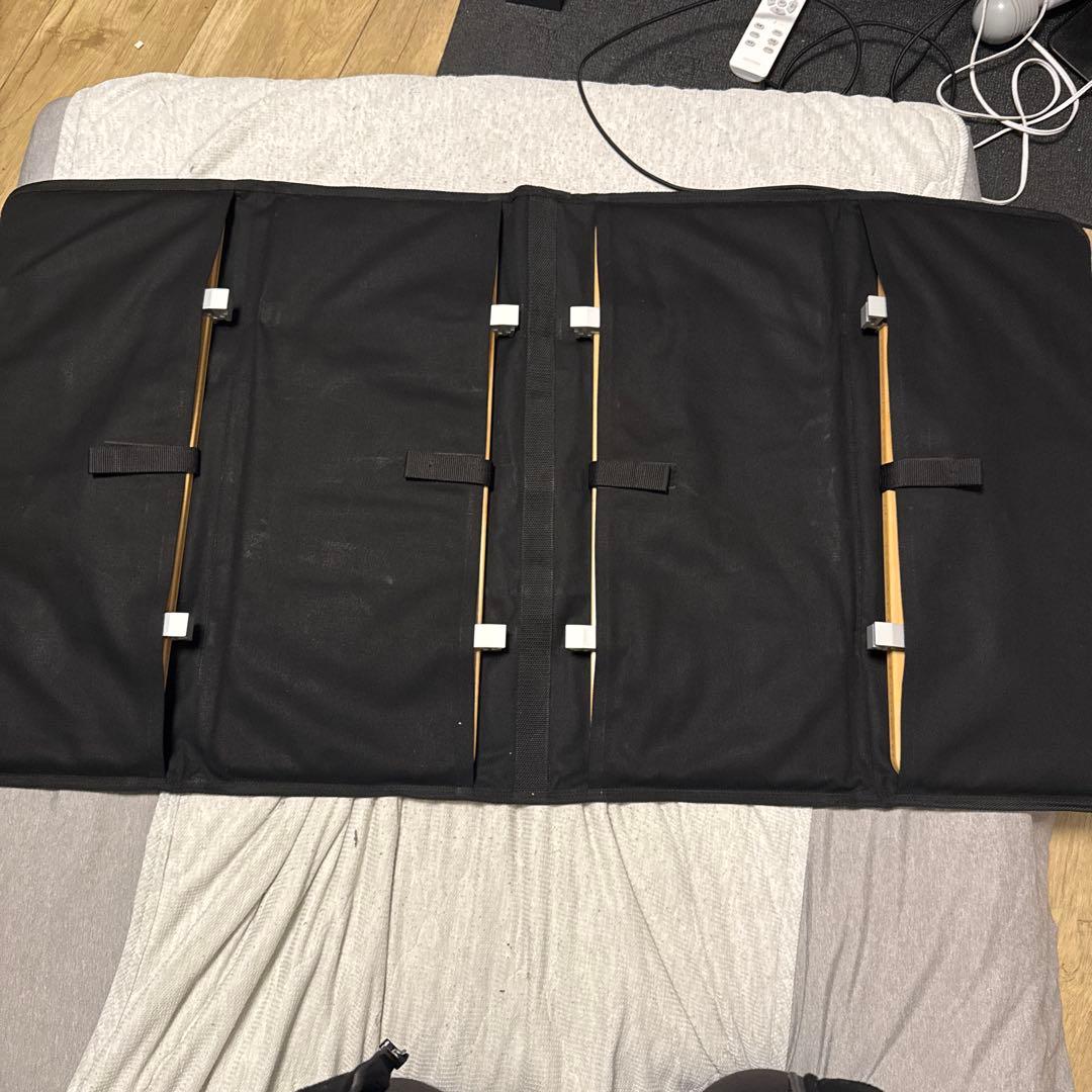 スノーピーク スライドトップロングハーフ竹 4枚&専用ケースセット