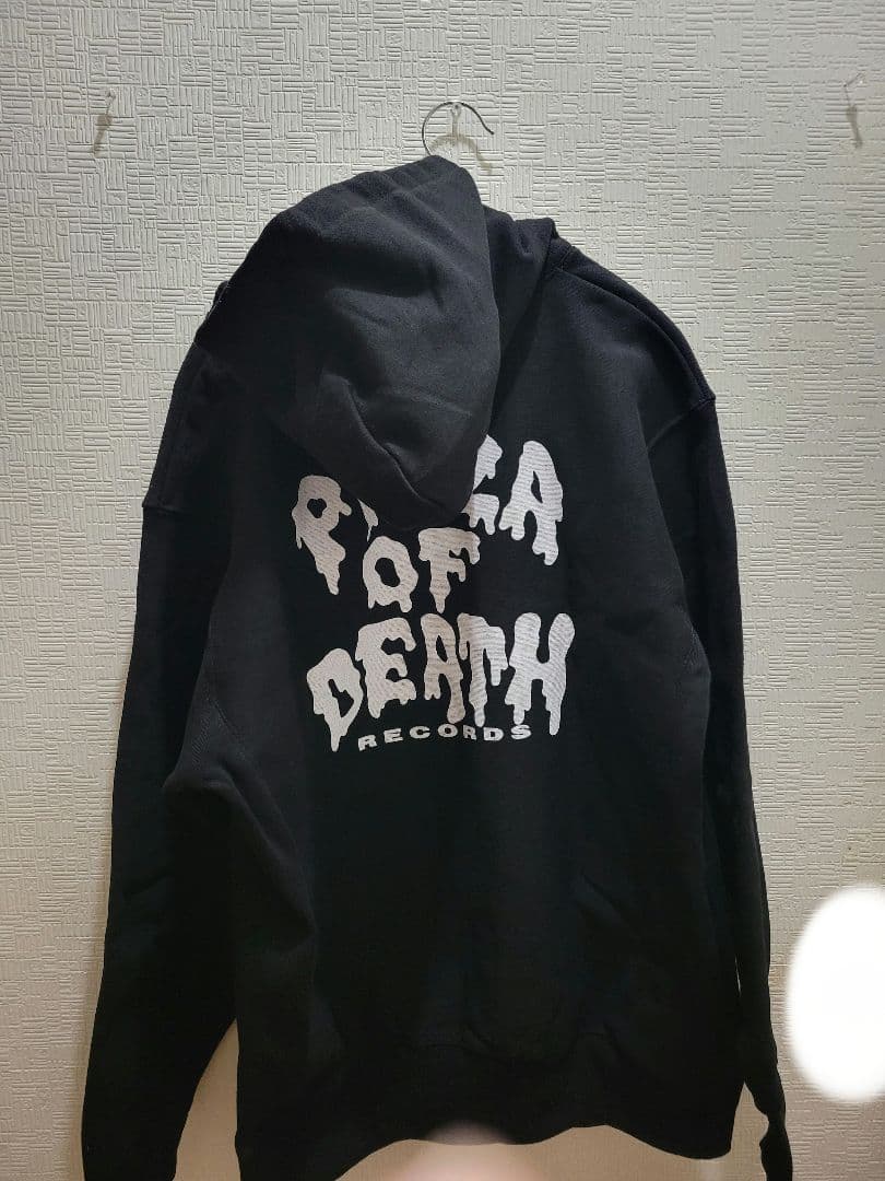 KUZIRA LOGO HOODIE パーカー ブラック Lサイズ