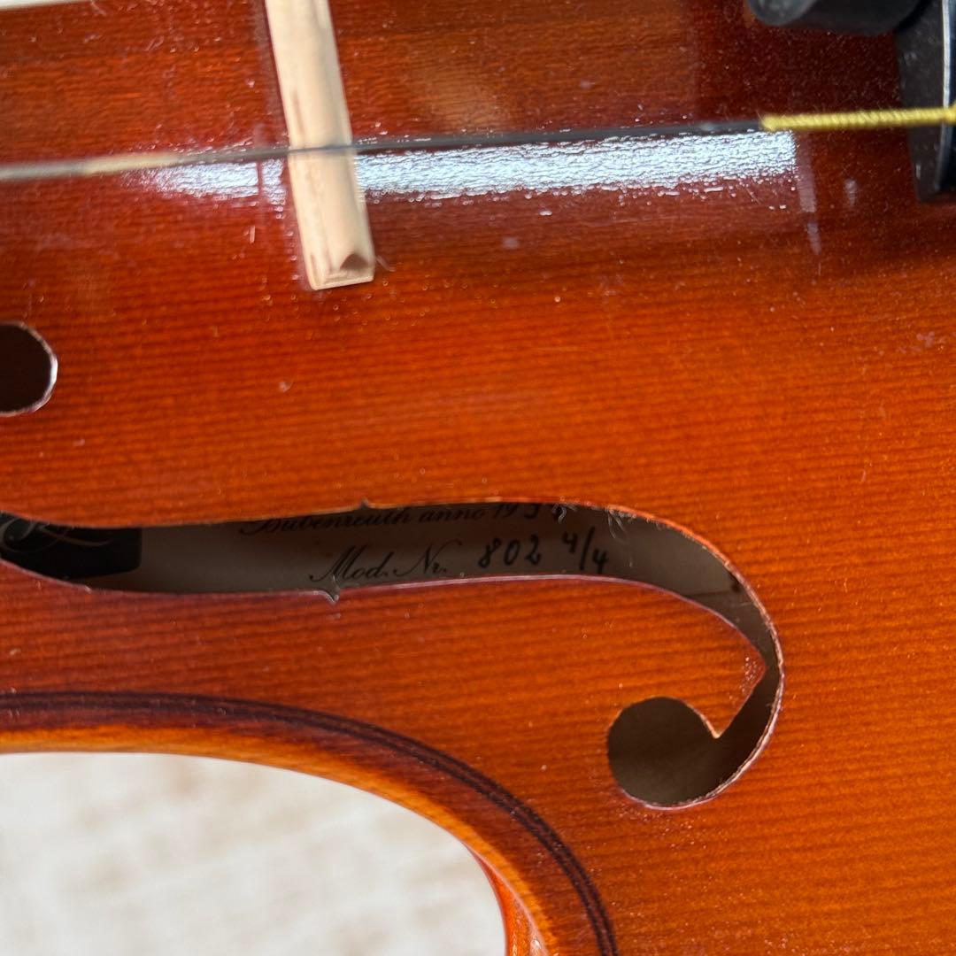R.Paesold No.802 バイオリン 4/4 ヒペゾルト 弓付