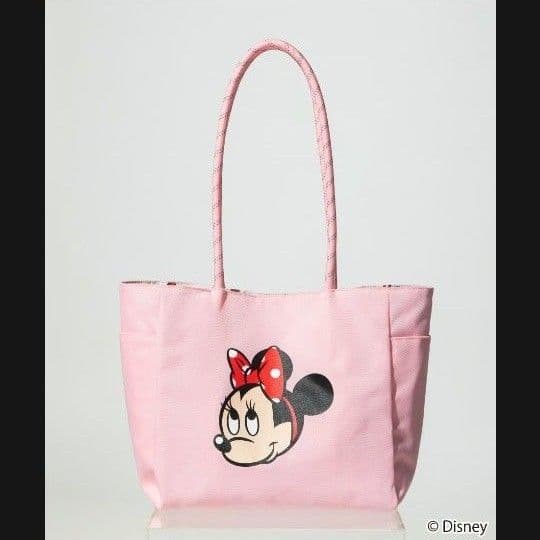 WCJ 【撥水】リバーシブル トートバッグDisney ミニー