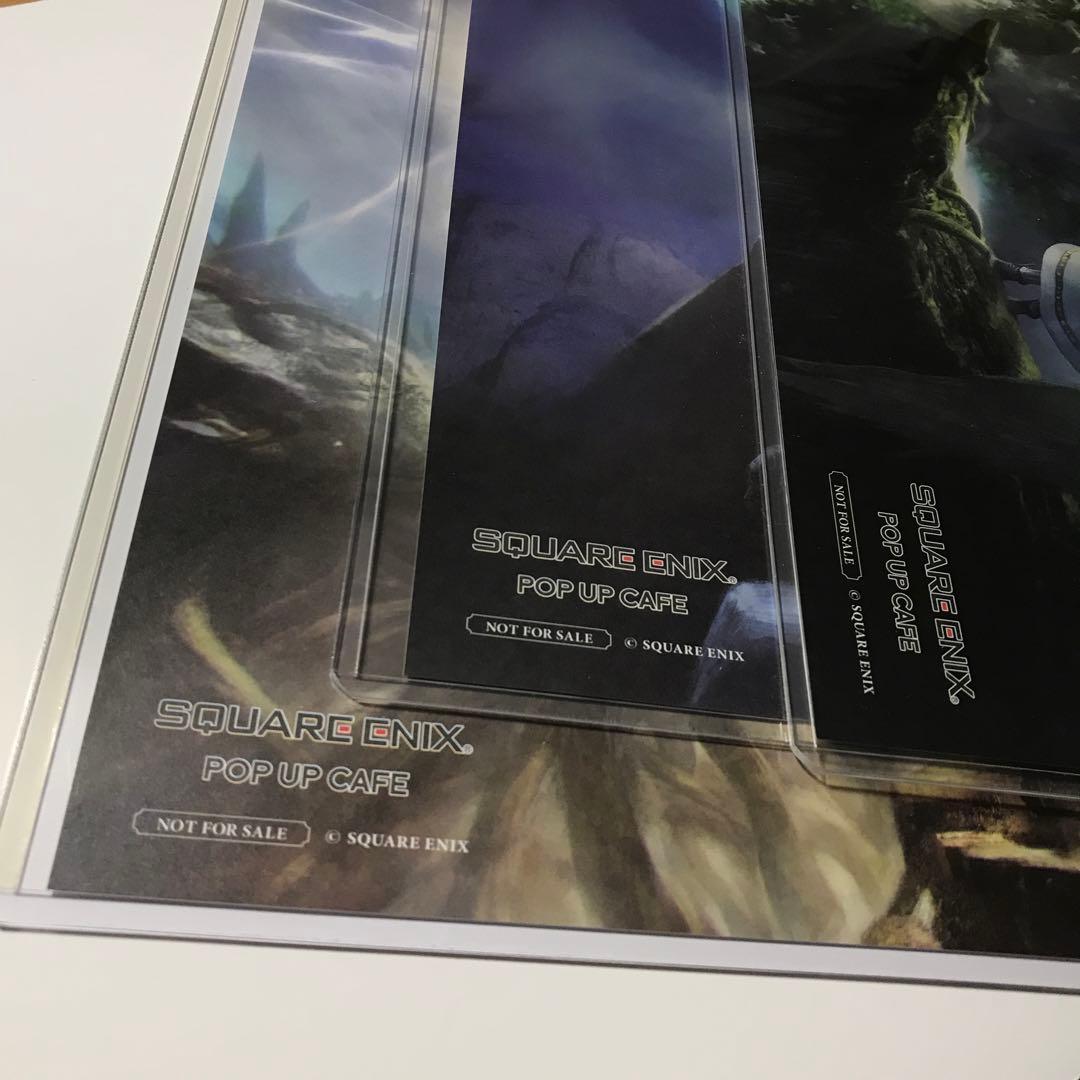 7点　FF9　ファイナルファンタジー　コラボ　カフェ　ランチョン　コースター