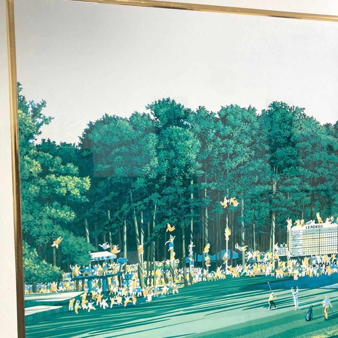 ヒロ・ヤマガタ ジャックニクラウス 1986マスターズトーナメントアート