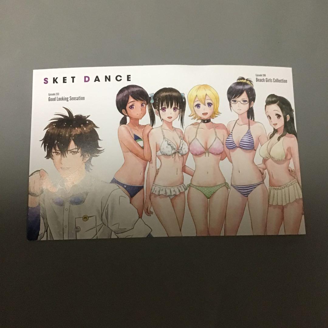 ❤️水着　下敷き　ヒロインセット　スケットダンス