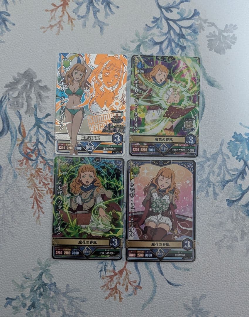 ミモザヴァーミリオン ブラッククローバー グリモワールバトル - メルカリ