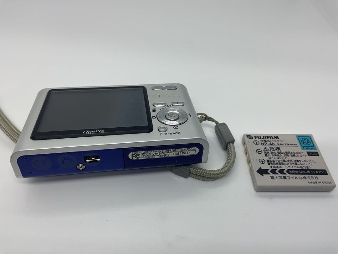 FUJIFILM フジフィルム FINEPIX Z1 カメラ ブルー 充電器付き FUJIFILM