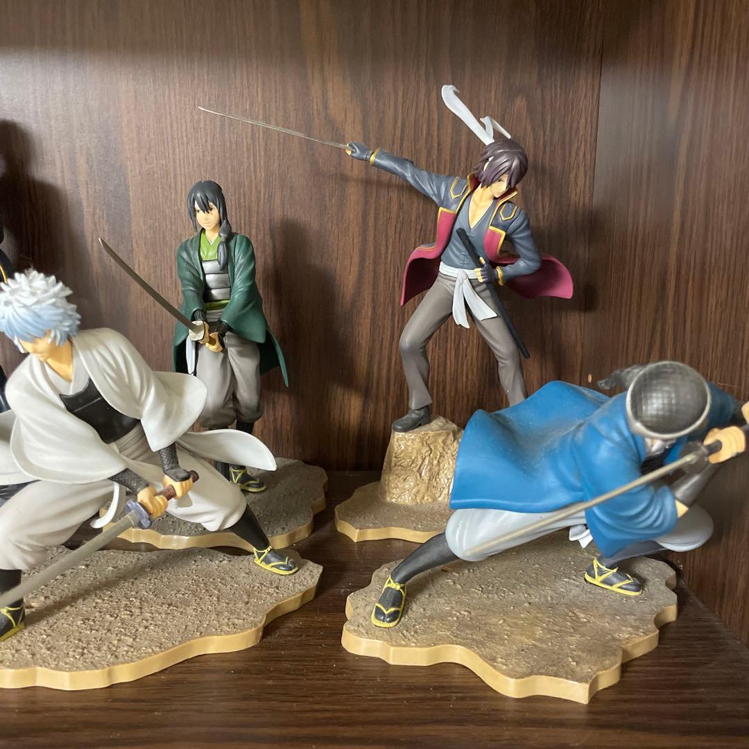 銀魂 坂田銀時 土方十四郎 沖田総悟 桂小太郎 フィギュア4点セット