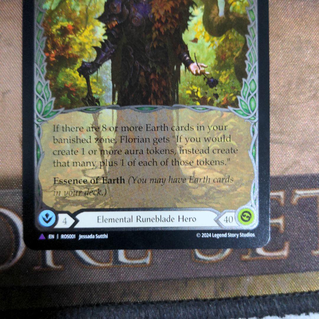 FaB　朽ちた森の先触れ、フローリアン　英語　Marvel サインド