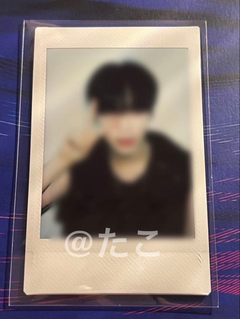 ゼベワン zb1 ハンビン 直筆サイン ポラロイド チェキ 本国ヨントン 3集