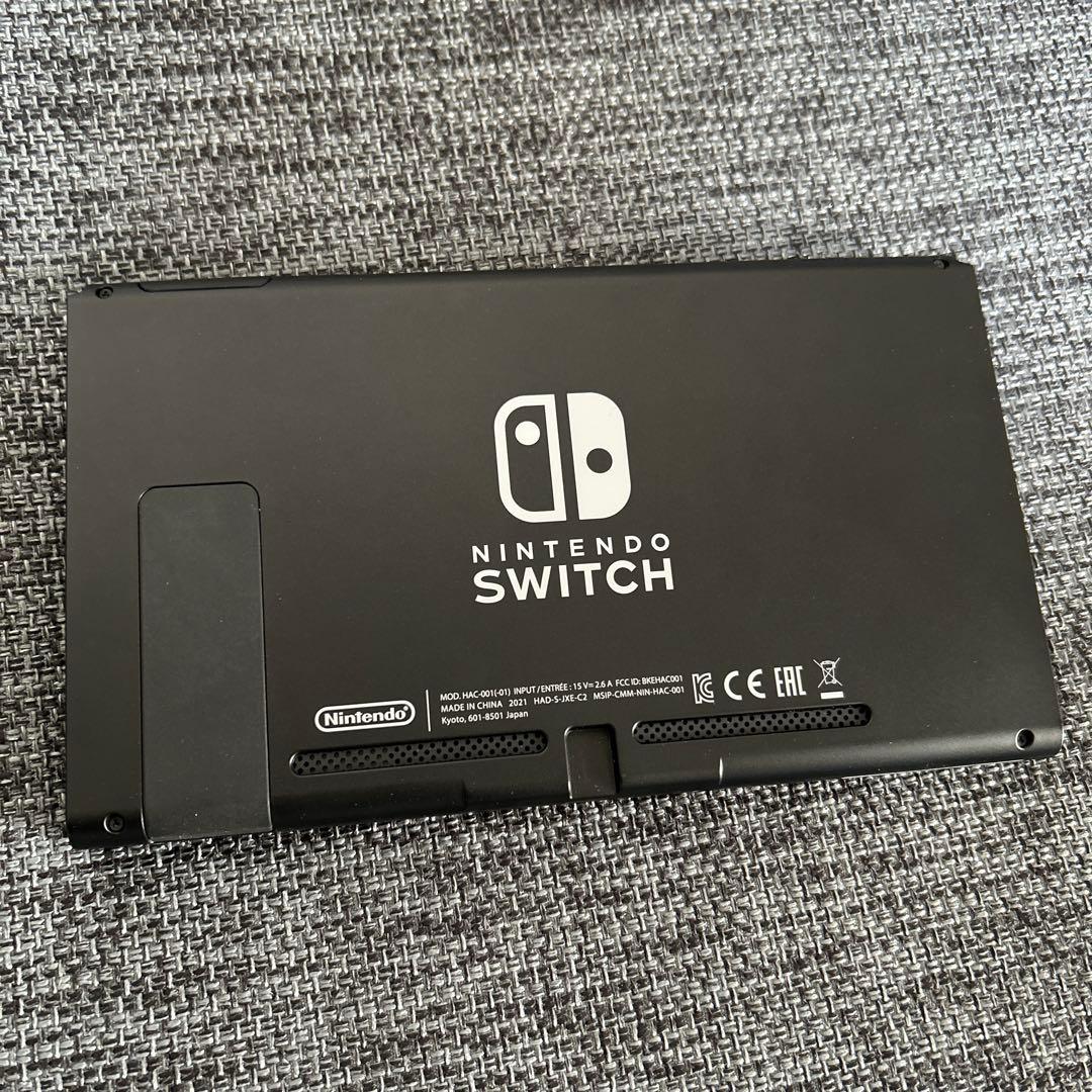 Nintendo Switch 本体 グレー バッテリー強化版 付属品完備