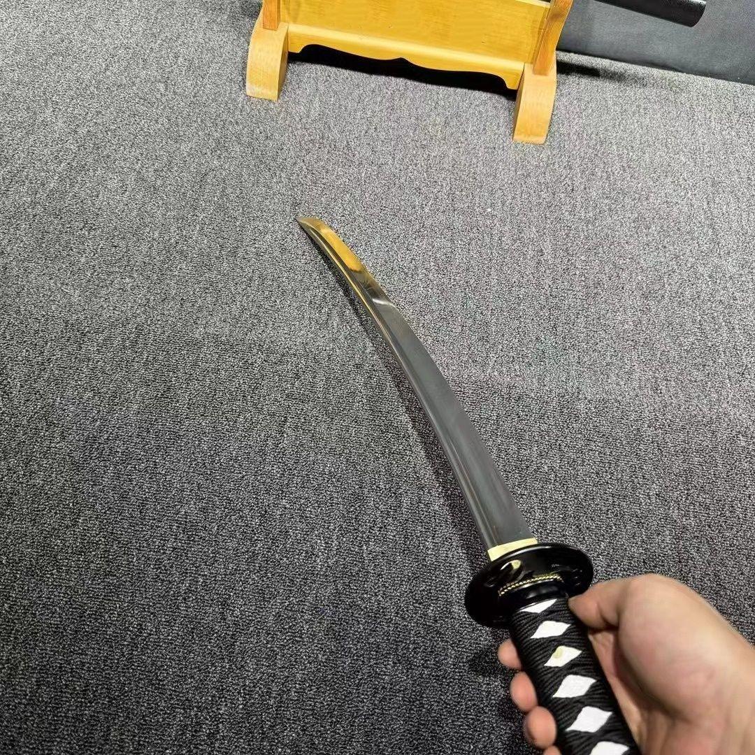 1039-武具 刀装具 日本刀　模造刀 居合刀 武士道 武蔵 鑑賞用 手鍛造打