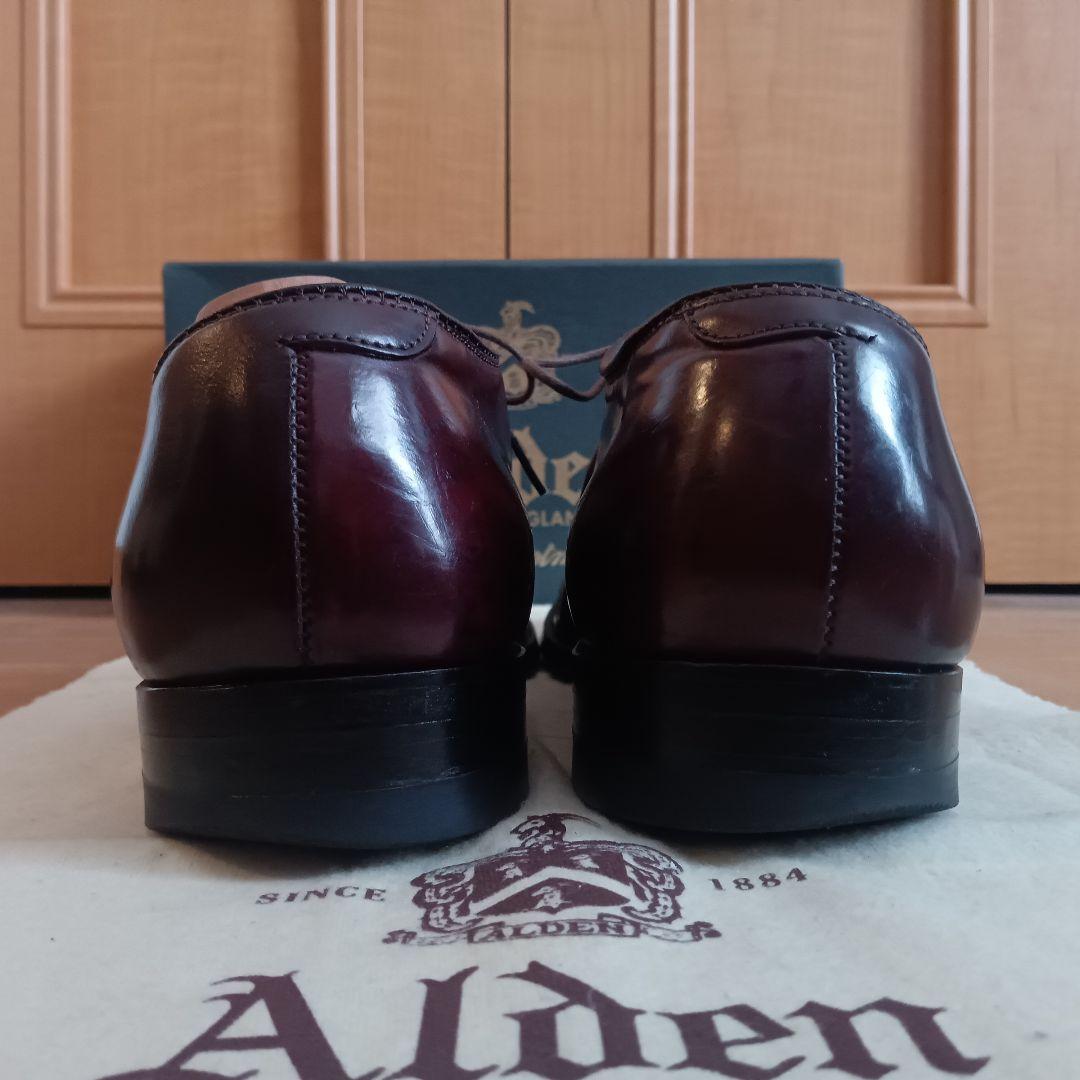 【極美品】Alden56201オールデンコードバンモディファイドラスト