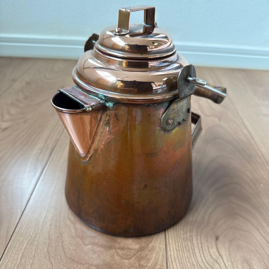 【2014ビンテージ】 グランマーコッパーケトル インド生産