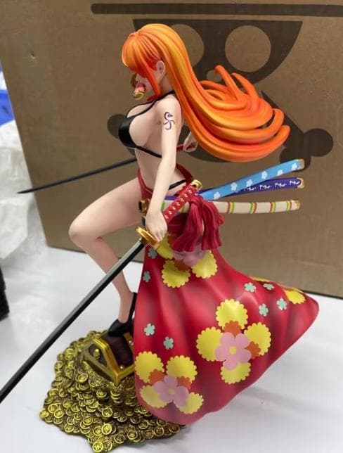 ワンピース 三刀流 ナミ ガレージキット フィギュア ワンピース 三刀流