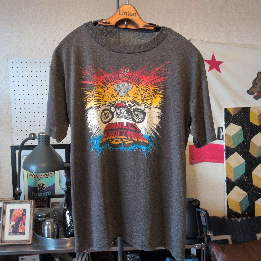 レア　BRATSTYLE 高嶺氏着用 80s ハーレーtシャツ レア BRATSTYLE 高嶺氏着用 80s ハーレーtシャツ