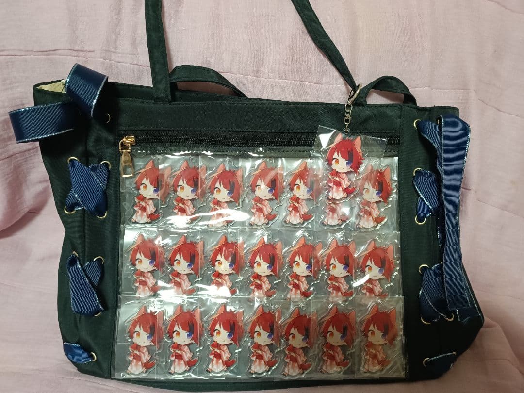 すとぷり 莉犬くん アクキー痛バ ポーチ 2023 summer デフォ - メルカリ