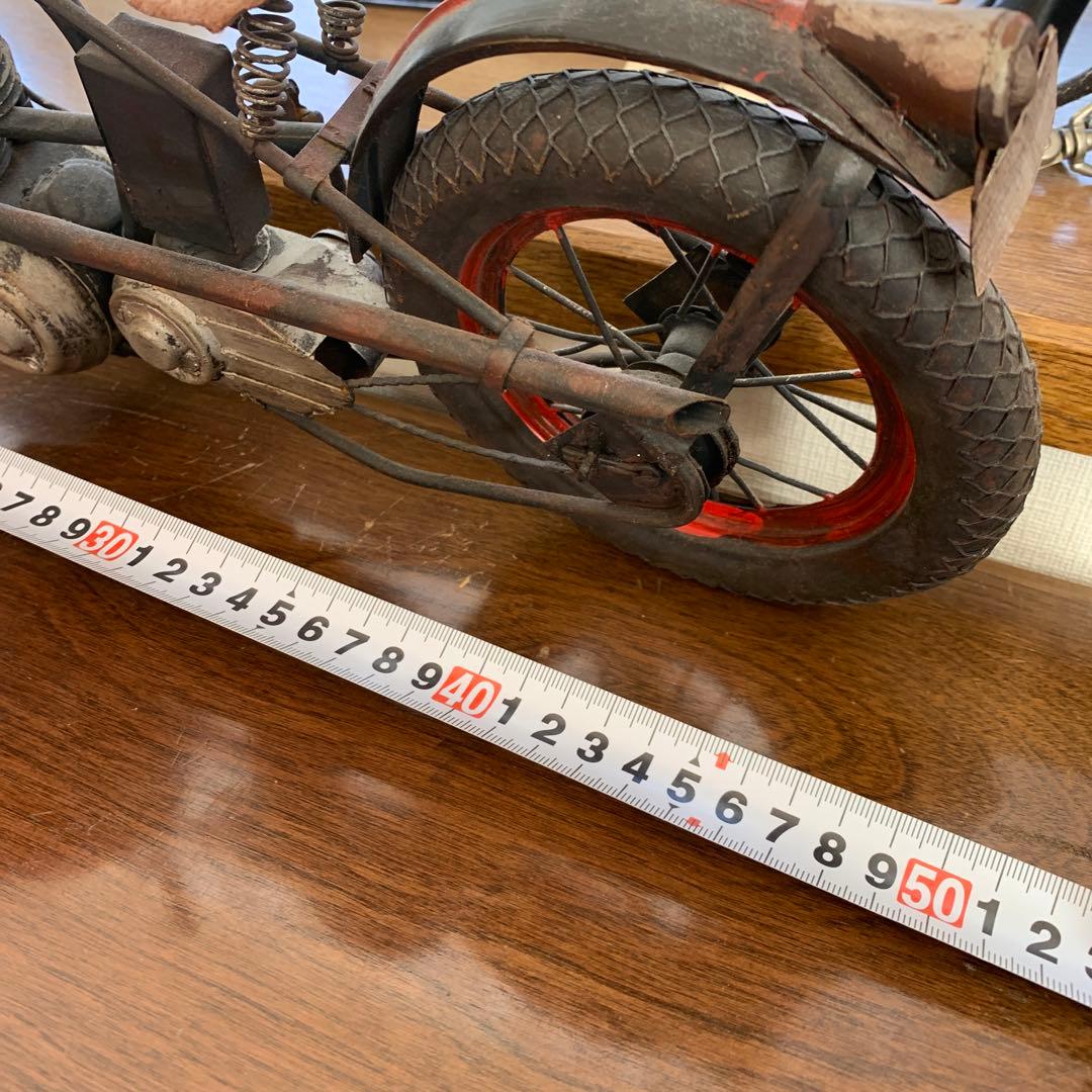 ブリキハーレーダビッドソン ナックルスプリンガー50cm