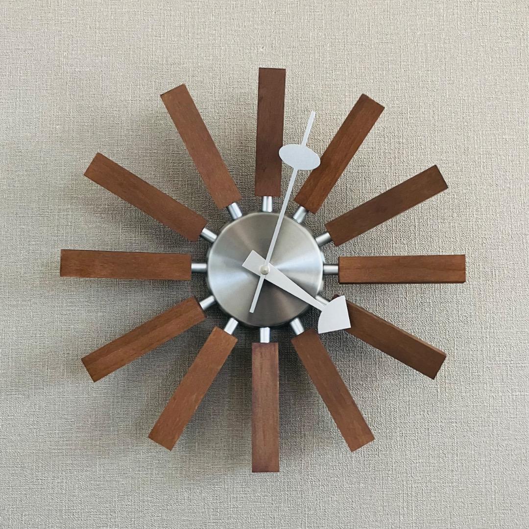 【リプロダクト】ジョージネルソン ブロッククロック