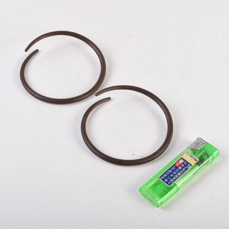 茶道具 御釜師 十三代宮崎寒雉造 釜環 丸環 一對 共箱 C 9184 - メルカリ