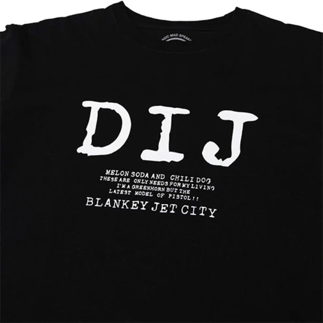 BLANKEY JET CITY DIJ Tシャツ Mサイズ 黒 丁寧梱包