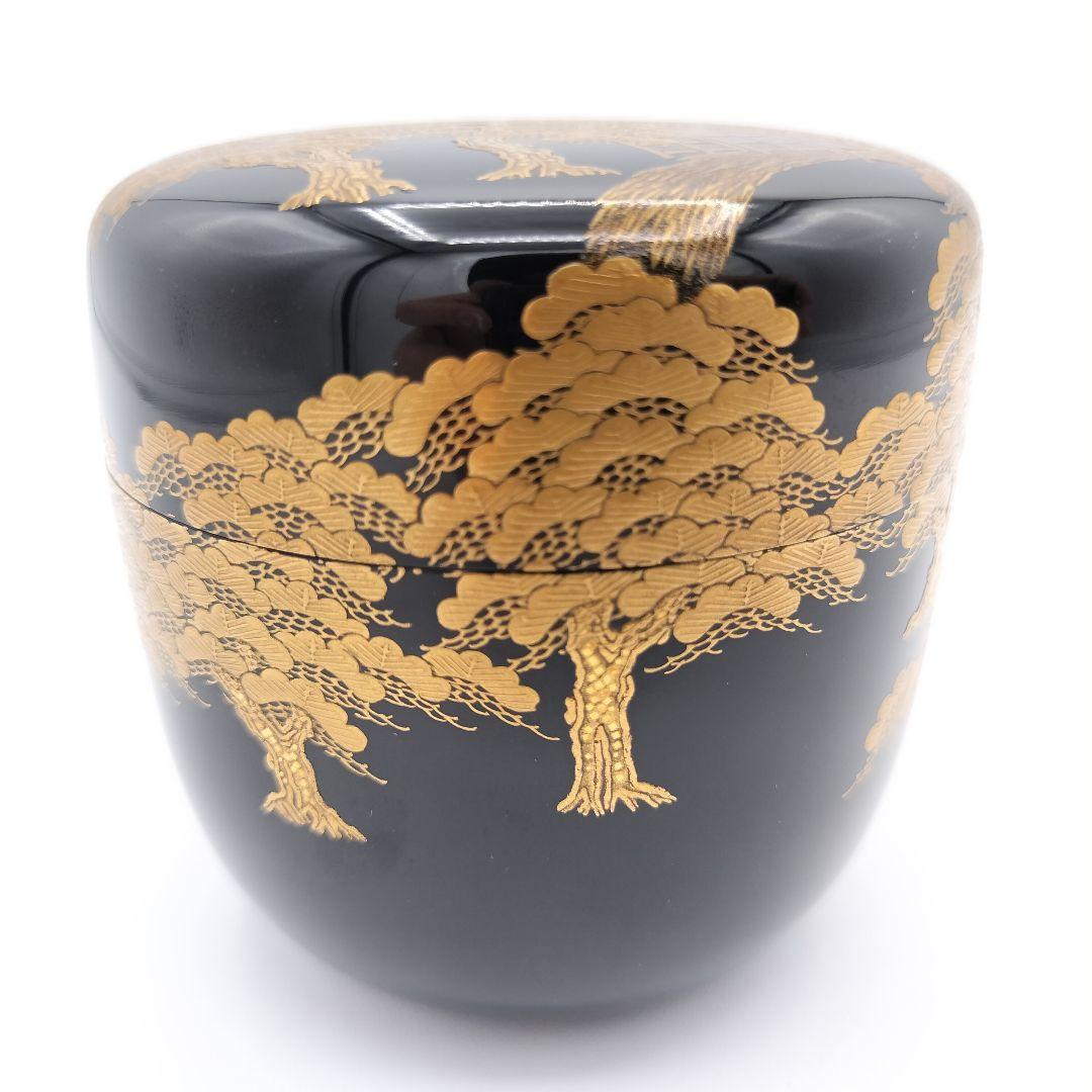 a191棗住吉蒔絵大棗一瓢斉茶道具茶道古物古美術