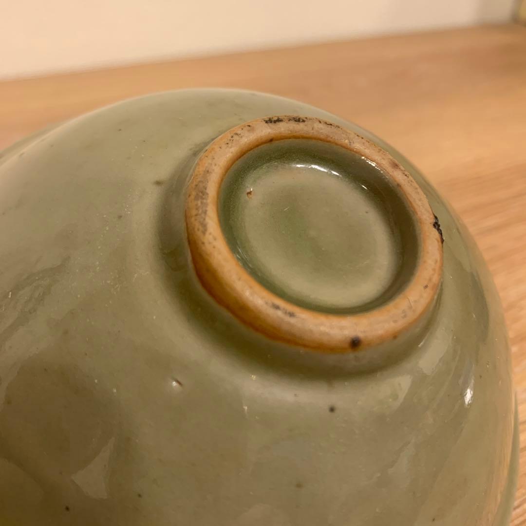 中国美術 唐物 耀州窯 青磁 北宋時代 茶碗 127