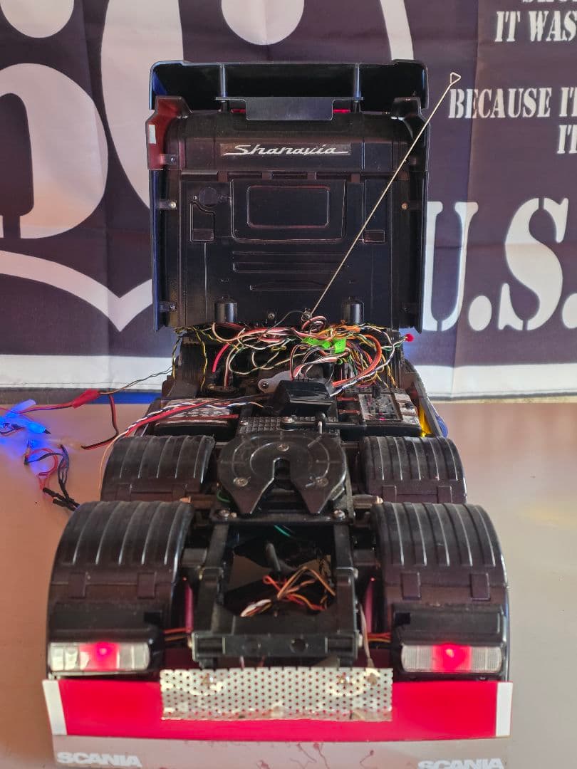 スカニアR620 6×4 トラック ラジコンタミヤ 1/14 現状中古品