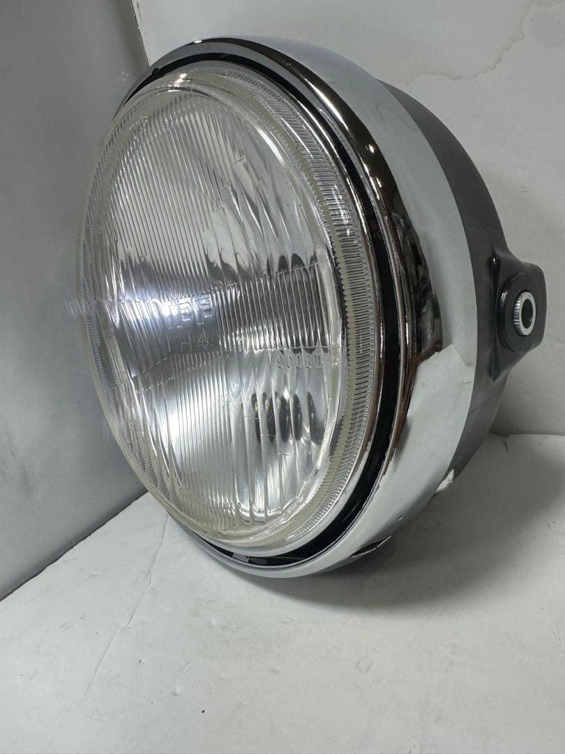 当時物IPF凹みレンズ付きヘッドライトASSY/シビエマーシャルCIBIE