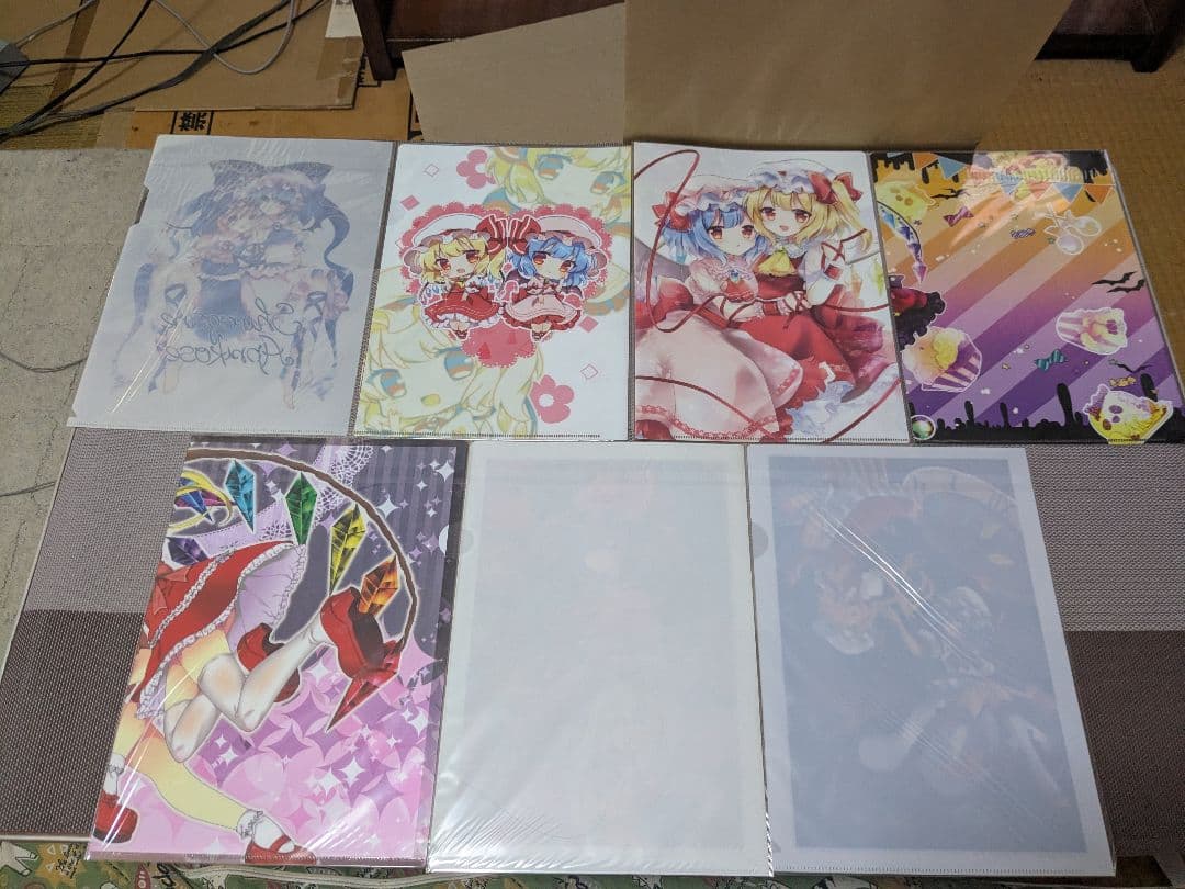 東方project レミリア＆フラン A4クリアファイルセット3