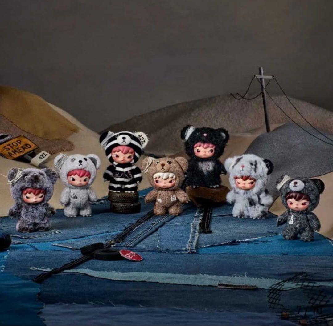 Hirono Road Journal Plushブラインドボックス6点/一箱 Pop Mart Hirono Road Journal Series Plush Doll Pendant Sealed Case