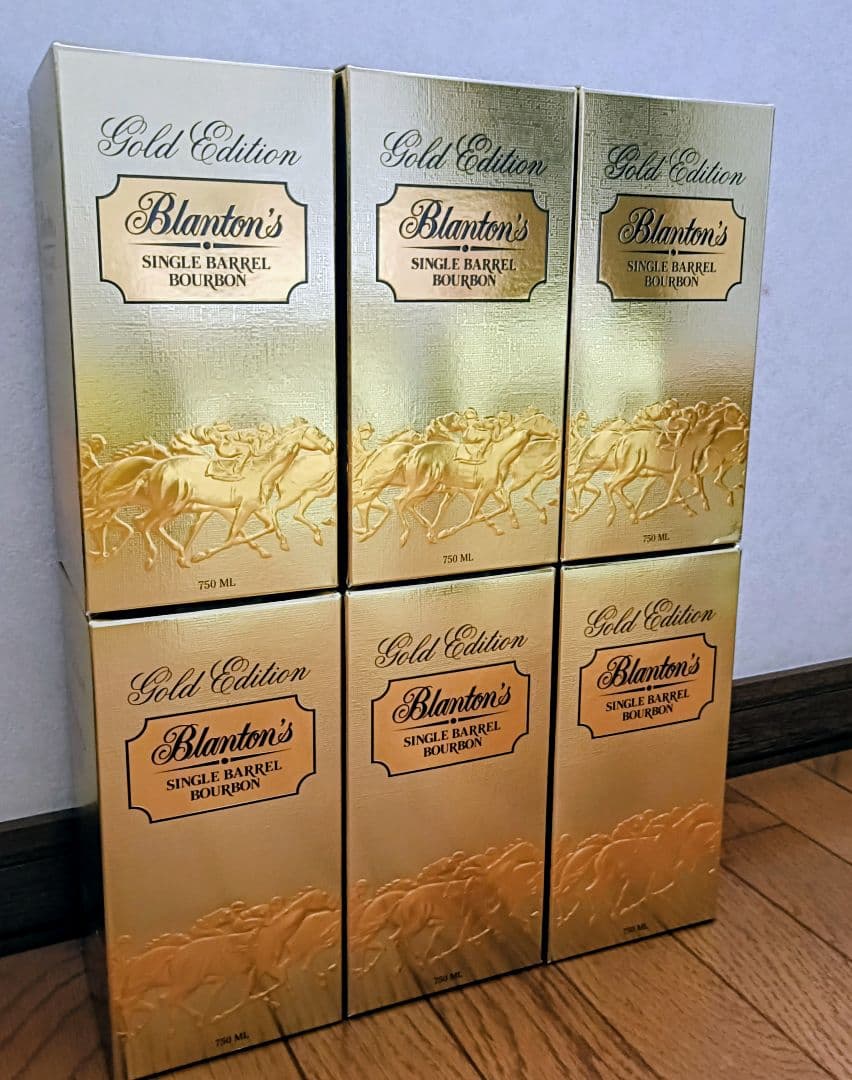 宝酒造 ブラントン ゴールド Blanton's Gold 1ケース（6本）