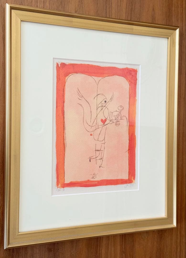 パウル・クレー『希望のものを持ってくる天使』ジグレー 1920年制作