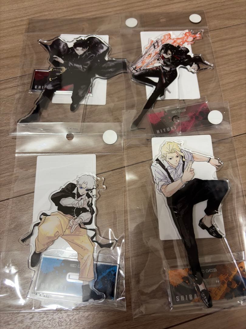 カグラバチ アクリルスタンド マルイポップアップ4種 カグラバチ