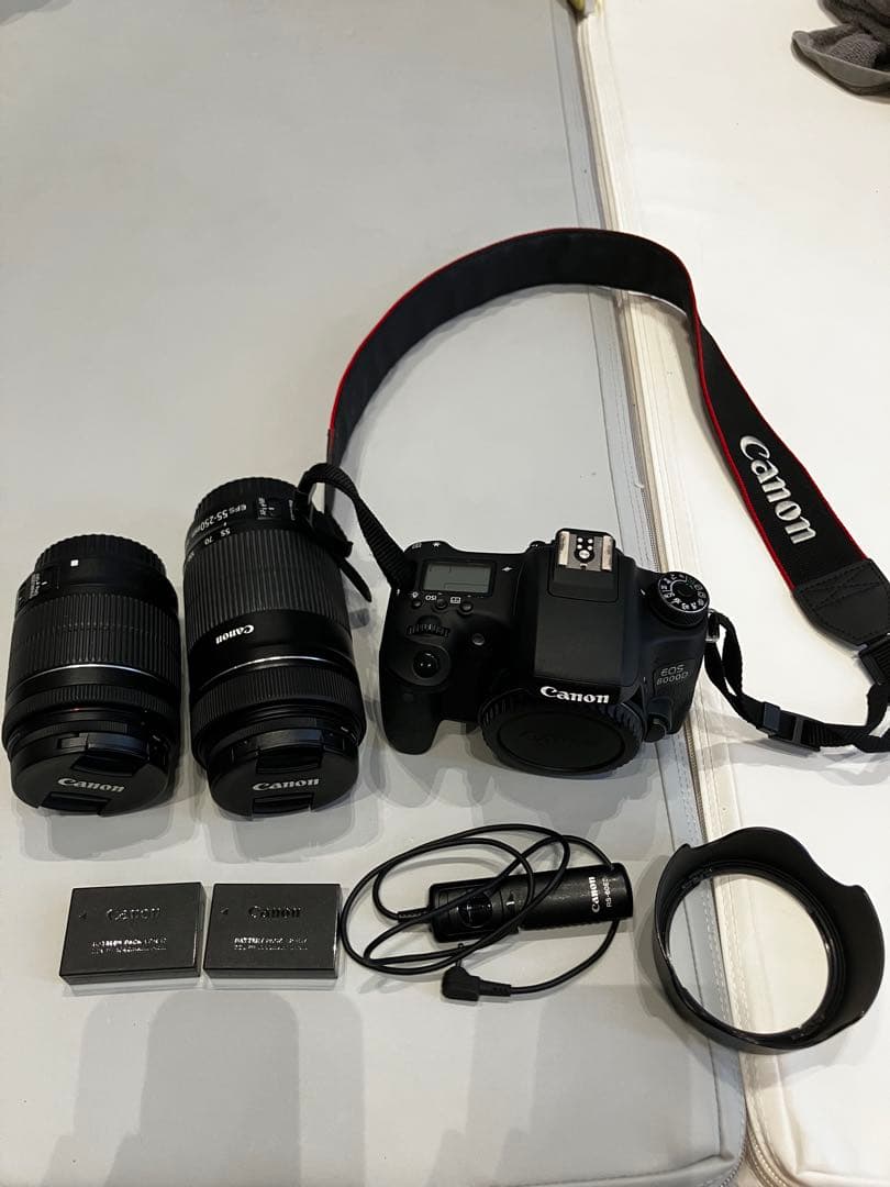 Canon EOS 8000D CANON EOS 8000D ダブルズームキット 価格比較 - 価格.com