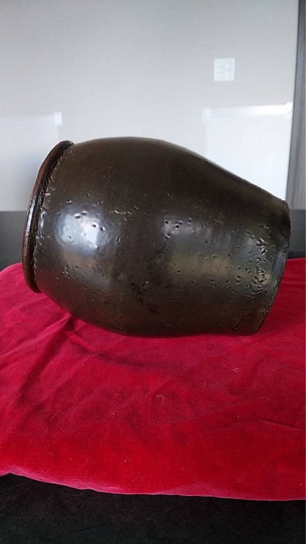 丹波焼　古美術、古丹波　黒丹波　水差し　茶道具　茶器　煎茶道具　古道具　雑器