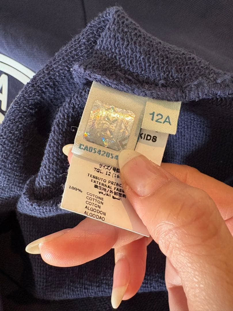 FENDI ロゴトレーナー　フェンディ12Y