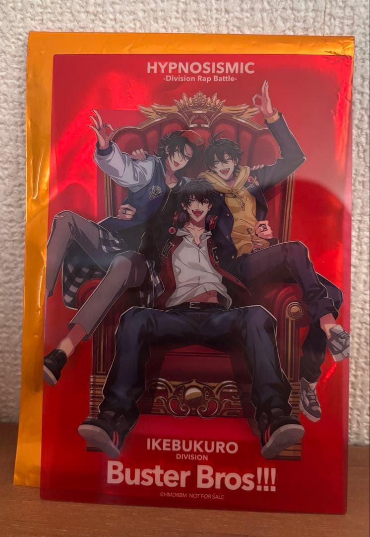 ヒプムビ第15弾特典 クリアカード イケブクロ Buster Bros