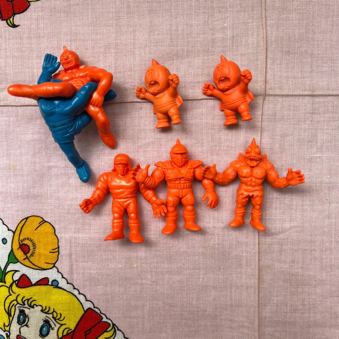 キン肉マン　キン消しオレンジバージョン