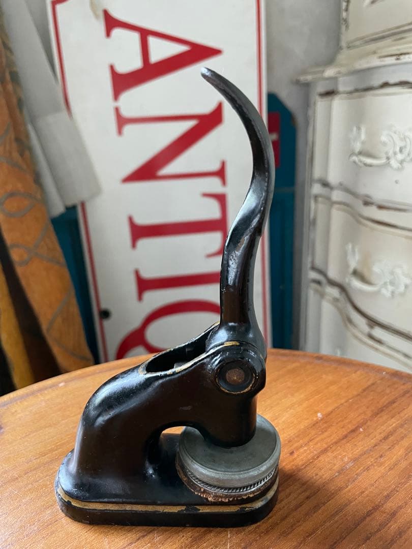 アンティーク エンボッサー 公印 メタル スタンプ シール プレス